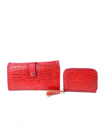 PORTA MOEDAS ZENIA - VERMELHO