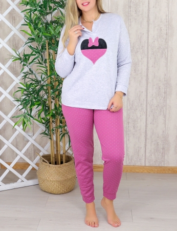 Pijama Zoe - Cinza