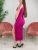 Vestido Brauley - Roxo