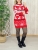 Vestido Natalino - Vermelho