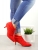 Botins Vilma - Vermelho