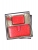 PORTA MOEDAS ZENIA - VERMELHO